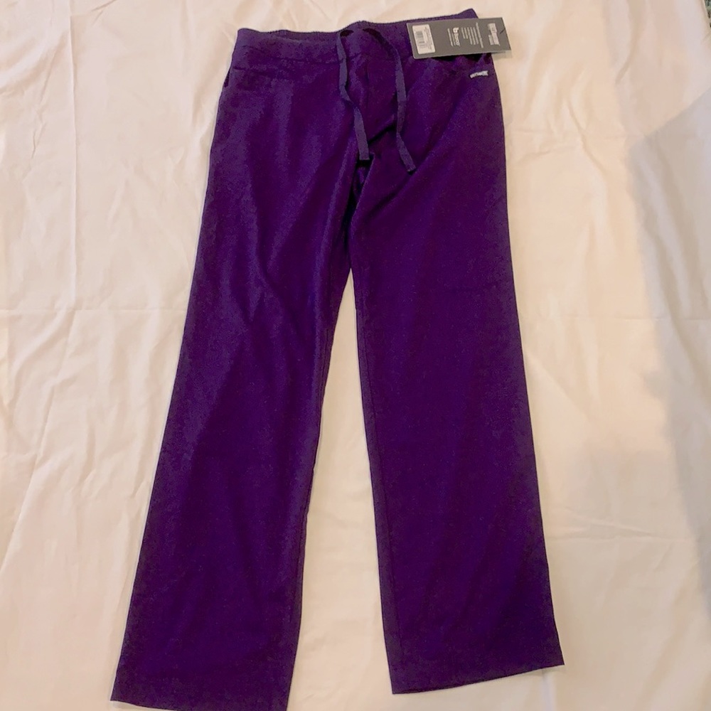 Grey’s Anatomy purple scrub pant sz sm petite
